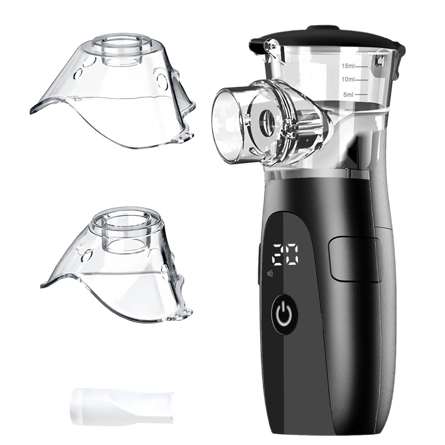 Portable Inhale Nebulizer Mini Handheld Mesh Atomizer Silent Inalador Usb Autoclean Nebulizador Adult Automizer DropShipping